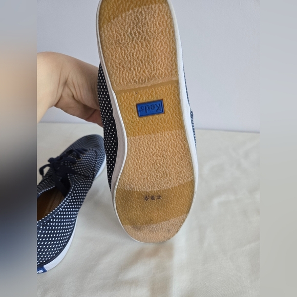 Keds Navy Polka Dot Sneakers - Picture 4 of 4